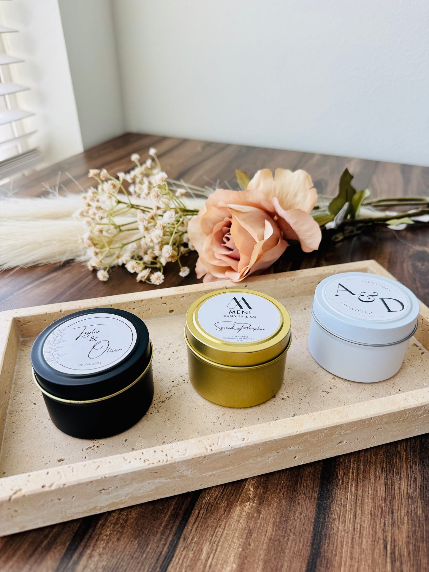 IN MY PILATES ERA - WORKOUT - 4 OZ. TIN CANDLE - SET OF 10 PC