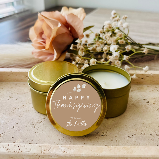 HAPPY THANKSGIVING FAVOR 4 OZ