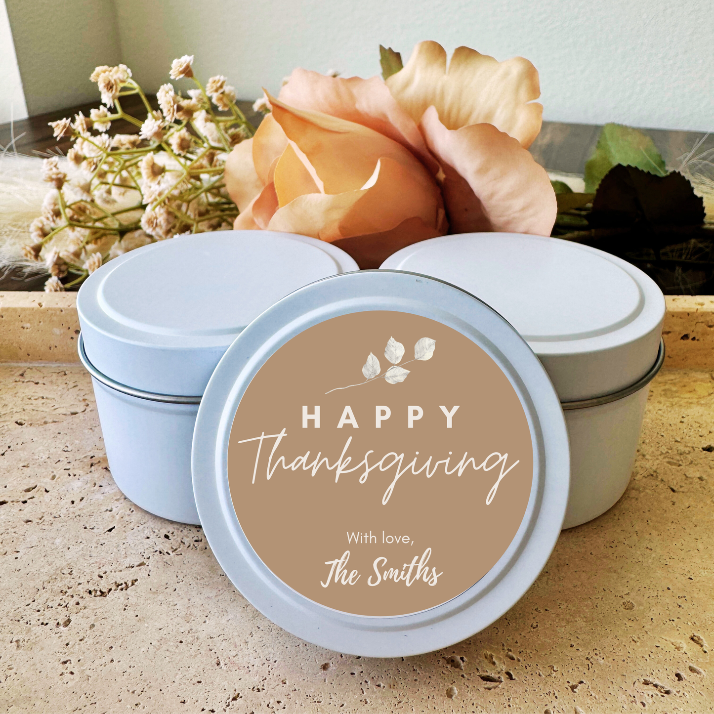 HAPPY THANKSGIVING FAVOR 4 OZ