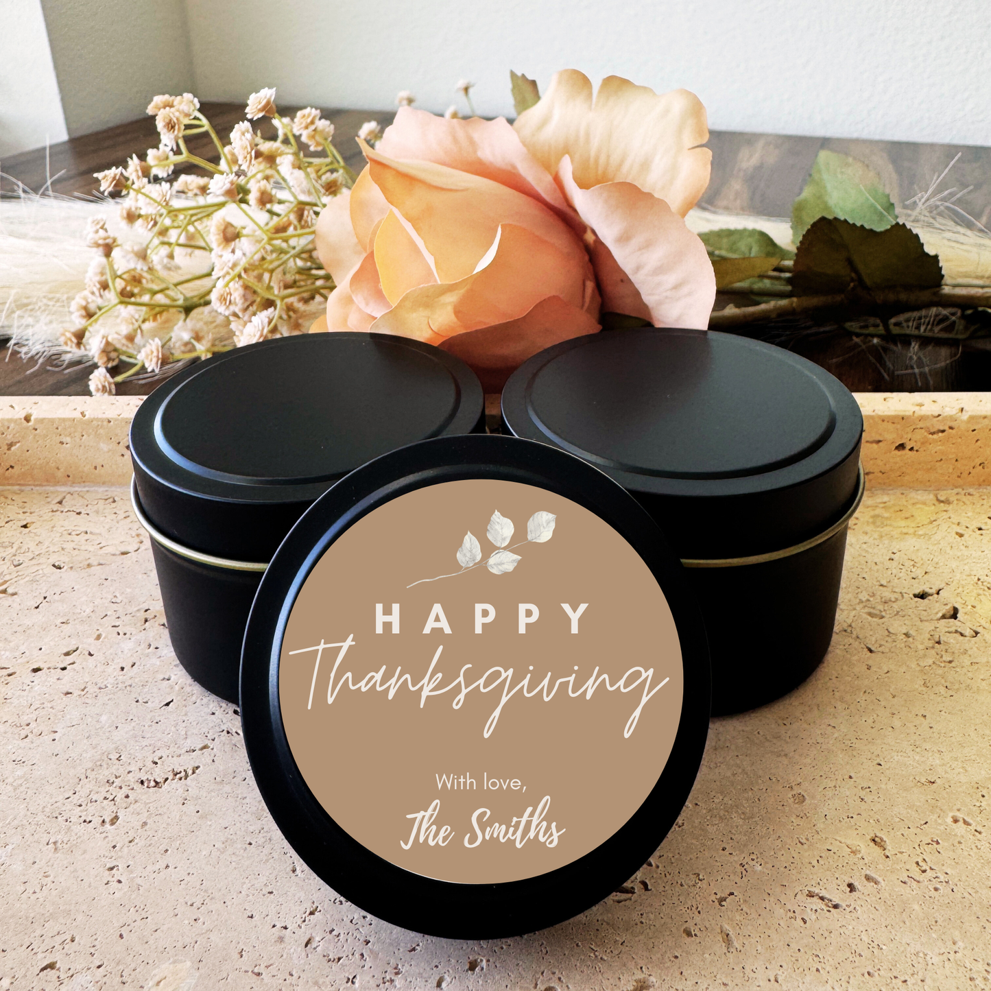 HAPPY THANKSGIVING FAVOR 4 OZ