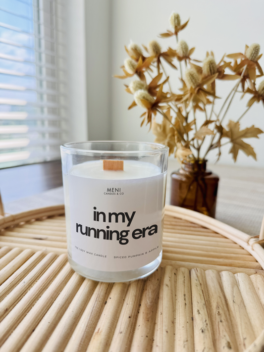 IN MY RUNNING ERA - WORKOUT - 7 OZ. CANDLE