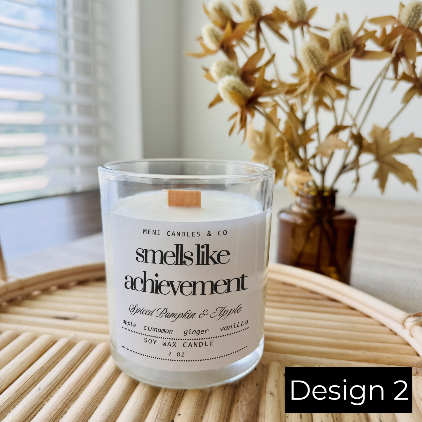 SMELLS LIKE ACHIEVEMENT - WORKOUT - 7 OZ. CANDLE