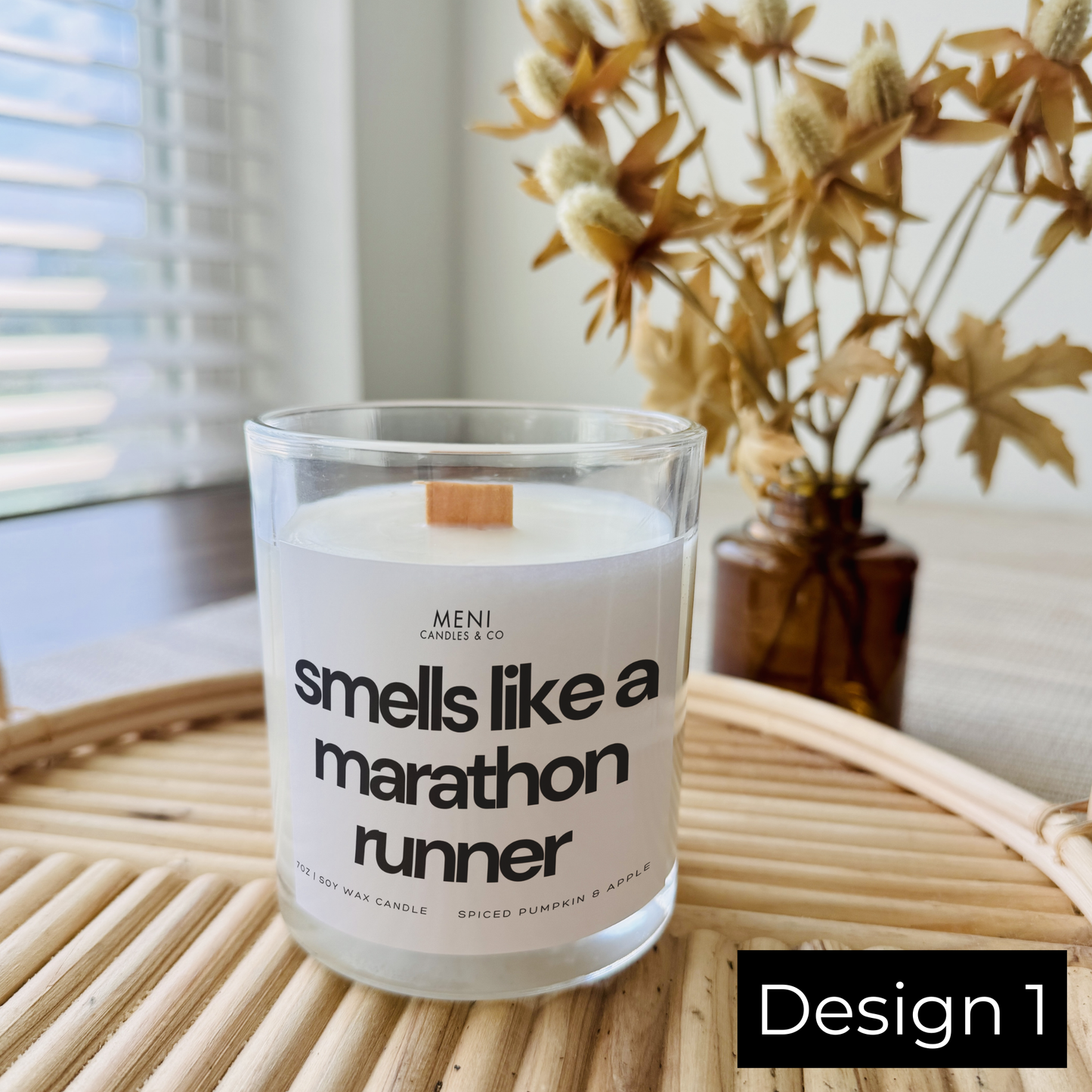 SMELLS LIKE A MARATHON RUNNER - WORKOUT - 7 OZ. CANDLE