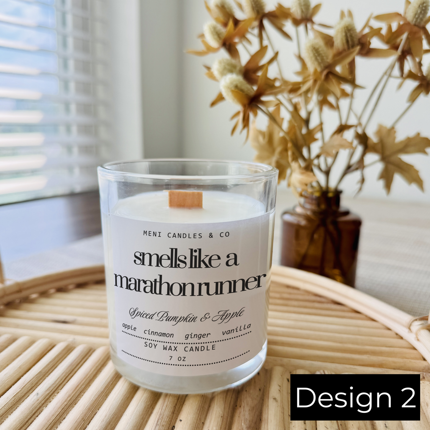 SMELLS LIKE A MARATHON RUNNER - WORKOUT - 7 OZ. CANDLE